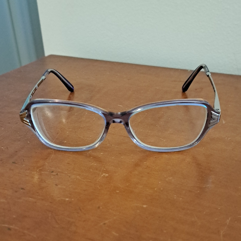 Sferoflex Clear Grey Frame Glasses